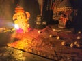 Ganesh pooja at early morning and night