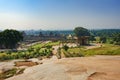 Ganesh statue in ancient temple of Hampi, India