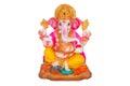 Ganesh statue with clipping path