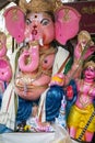 Ganesh statue in india temple Royalty Free Stock Photo