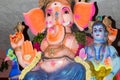 Ganesh statue in india temple Royalty Free Stock Photo