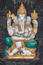 Ganesh statue inside a temple in Bali Royalty Free Stock Photo