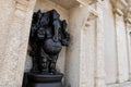 Ganesh statue in Murudeshvarava Devasthana Murdeshwar, India Royalty Free Stock Photo