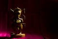 Ganesha figurine with copy space