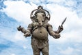 Ganesha,Hindu God and the god of success,Ganesha blue sky and cl