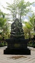 Ganesha Statue Low Angle