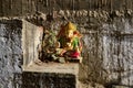 Ganesha statue on steps in Pushkar