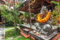 Ganesha statue in Ubud village Bali Royalty Free Stock Photo