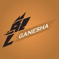 Ganesha vector Royalty Free Stock Photo