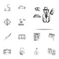 gang, criminal, money, mafia icon. mafia icons universal set for web and mobile