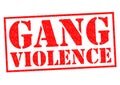 GANG VIOLENCE Royalty Free Stock Photo