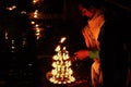 Ganga aarti banaras ghaat India