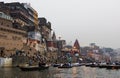 Ganga Mahotsav Festival, Sunrise on the Ganjes River, Benares, Varanasi, India