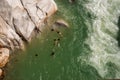 Ganga River in Gangotri - Uttrakhand