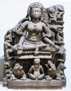 Ganga Stone Sculpture India Royalty Free Stock Photo