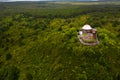 The Ganga Talao Temple in Grand bassin, Savanne, Mauritius Royalty Free Stock Photo