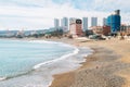 Gangdong beach in Ulsan, Korea Royalty Free Stock Photo