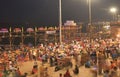 Ganges river ghat Varanasi India Royalty Free Stock Photo