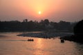 Ganges River Sunset