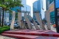 Gangnam Style Horse Dancing Stage near Gangnam subway station in Seoul city