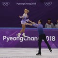 Olympic Champions Aljona Savchenko and Bruno Massot of Germany perform in the Pair Skating Free Skating at the 2018 Winter Olympic