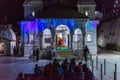 Gangotri Temple in nights