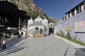 Gangotri temple of river goddess Ganga