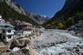 Gangotri, Uttarakhand, India. River Ganges, Himalayas Royalty Free Stock Photo