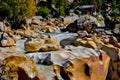 Gangotri Waterfall-Ganges Royalty Free Stock Photo