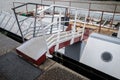 Gangplank (barge) Royalty Free Stock Photo