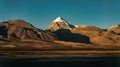 Kangrinboqe in the sunset in Tibet China