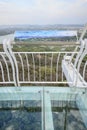 Gangshan Kaohsiung, Taiwan. - April 20, 2018: Landscape View of The Agongdian Water Reservoir Area From The Newly Built Landmark