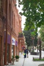 Ganja city historical Javadkhan street Royalty Free Stock Photo