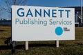 Indianapolis - Circa January 2019: Gannett Publishing Services and commercial printing facility for the USA Today I