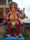 Ganpati bappa photo.Hindu Festival in India