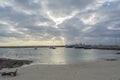 Gansbaai harbour Royalty Free Stock Photo