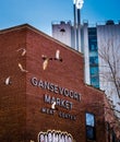 Gansevoort Market Sign in the NYC Meatpacking District New York City