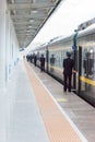 Lanzhou Railway Station in Lanzhou, Gansu, China.