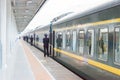 Lanzhou Railway Station in Lanzhou, Gansu, China.