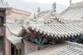 Lu Chieftain Yamen. a famous historic site in Lanzhou, Gansu, China. Royalty Free Stock Photo