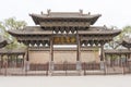 Lu Chieftain Yamen. a famous historic site in Lanzhou, Gansu, China. Royalty Free Stock Photo