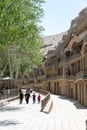 Mogao Caves in Dunhuang, Gansu, China. It is part of UNESCO World Heritage Site - Mogao Caves.