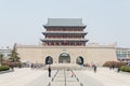 South Wall Gate. a famous historic site in Wuwei, Gansu, China.