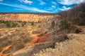 Gant, abandoned bauxite mine in Hungary Royalty Free Stock Photo