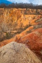 Gant, abandoned bauxite mine in Hungary Royalty Free Stock Photo