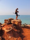 Gantheaume Point, Broome, Western Australia Royalty Free Stock Photo