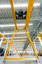 Gantry crane in factory