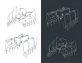 Gantry crane grab drawings