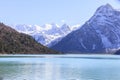 Amazing Landscape at Ganzi Tibetan Autonomous Prefecture in Sichuan Royalty Free Stock Photo