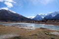 Amazing Landscape at Ganzi Tibetan Autonomous Prefecture in Sichuan Royalty Free Stock Photo